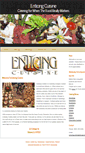 Mobile Screenshot of enticingcuisine.com